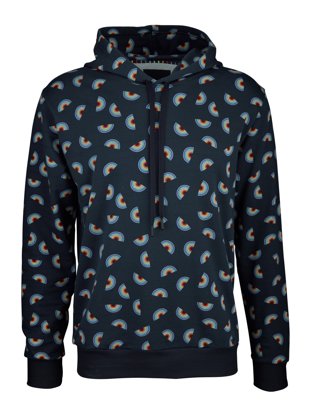 Herren - Kapuzenpullover aus Baumwolle in Blau, Motiv aus Serie Love Capsule von CALIDA