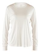 Women - Long-sleeved shirt made of Modal in White, Unicoloured, from the Lounge & Relax series by CALIDA