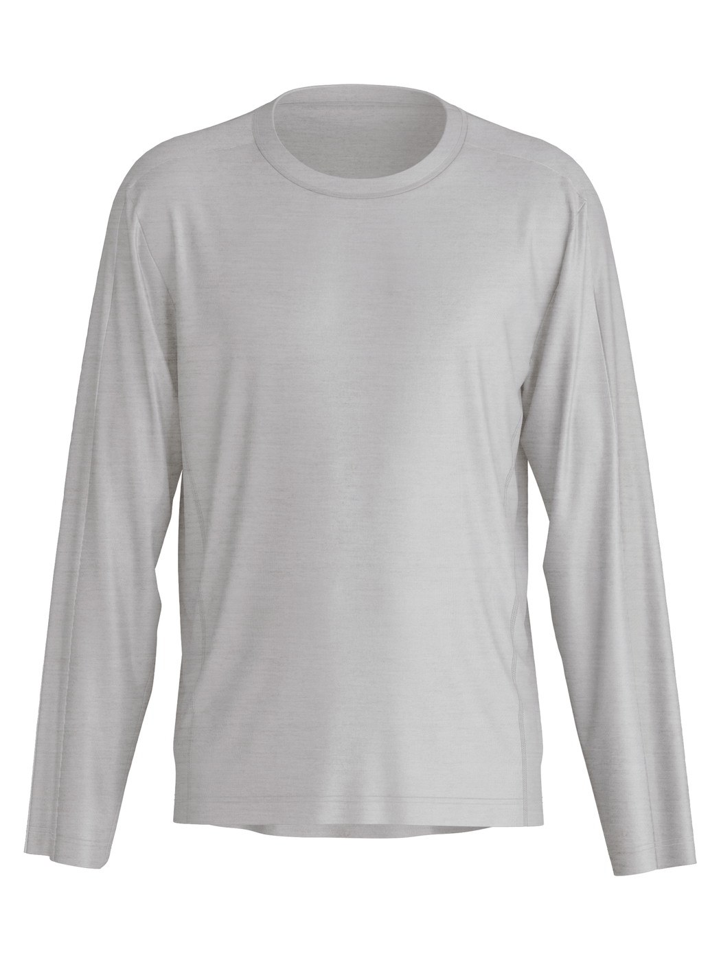 Homme - T-shirt à manches longues en Lyocell de couleur Gris, Unicolore, de la série DSW Cooling de CALIDA