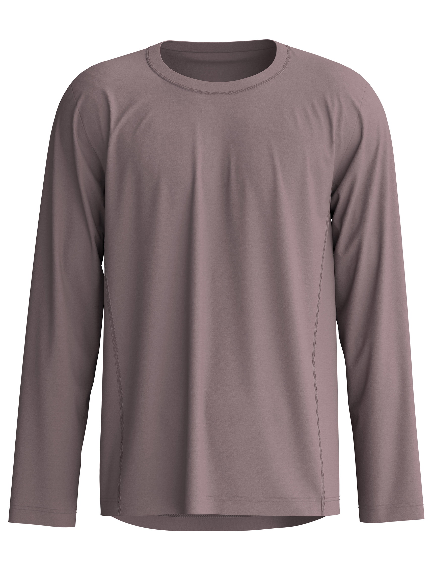 Men - Shirt long sleeve made of Modal in Brown, Unicoloured, from the DSW Balancing series by CALIDA