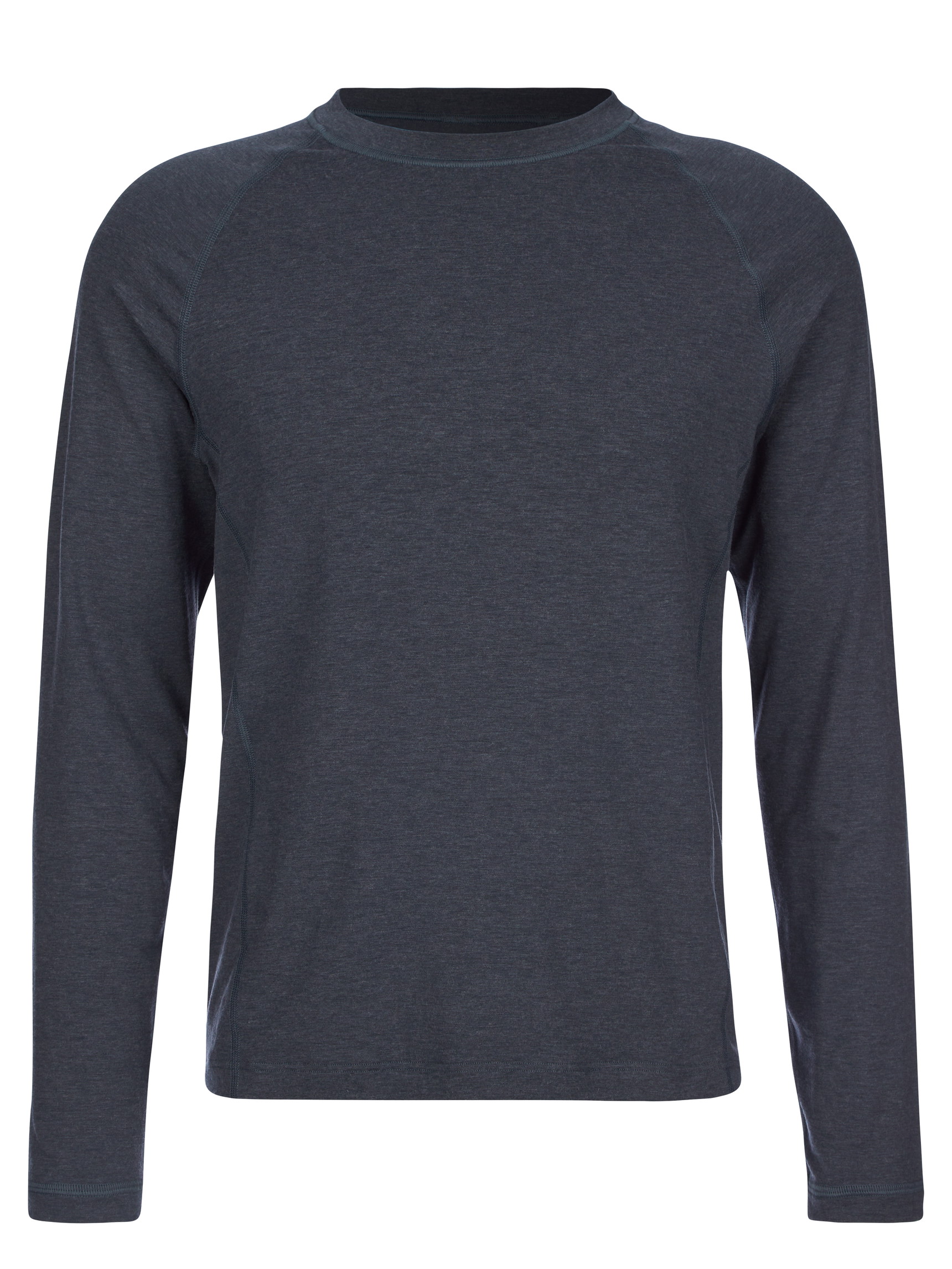 Homme - T-shirt à manches longues en Lyocell de couleur Gris, Unicolore, de la série DSW Warming de CALIDA