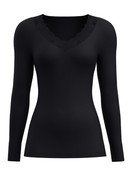 Donna -  in Pizzo di colore Nero, Pizzo, della serie Silky Wool Glam di CALIDA