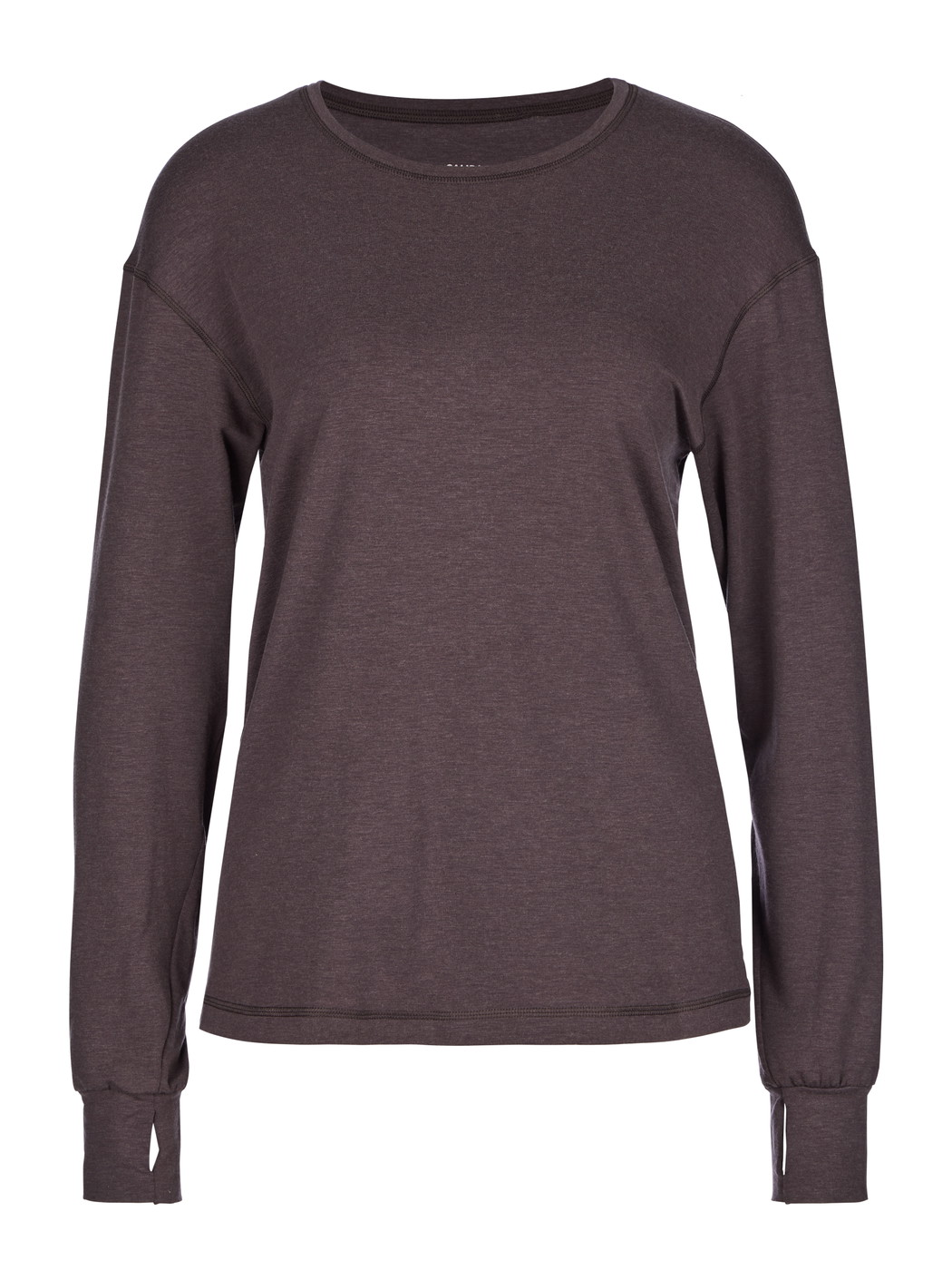 Damen - Langarm-Shirt aus Lyocell in Violett, Einfarbig aus Serie DSW Warming von CALIDA