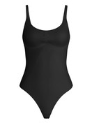 Femme - Body gainant en Polyamide de couleur Noir, Unicolore, de la série Seamless Shape de CALIDA