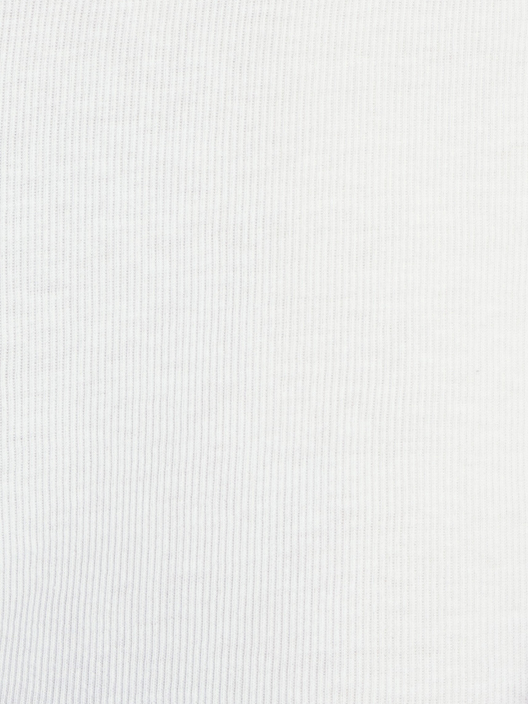 Donna - Body senza apertura in Cotone di colore Bianco, Tinta unita, della serie Iconics di CALIDA, Dettaglio