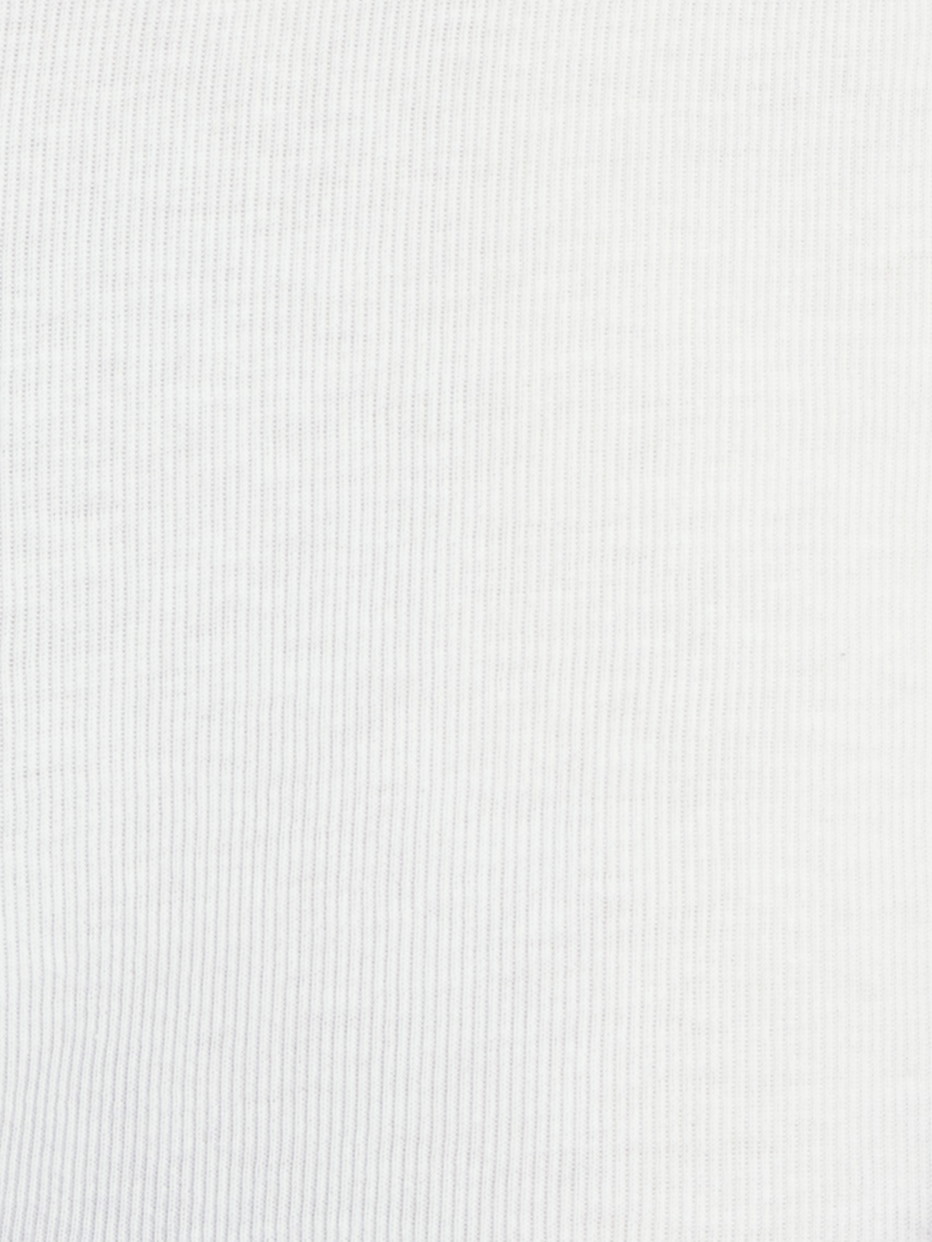 Femme - Body sans ouverture en Coton de couleur Blanc, Unicolore, de la série Iconics de CALIDA, Détail