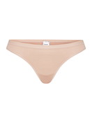 Women - String made of Cotton in Beige, Unicoloured, from the Natural Comfort series by CALIDA