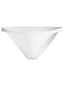 Women - Low Cut Tanga Brief made of Polyamide in White, Unicoloured, from the Sleek Skin series by CALIDA