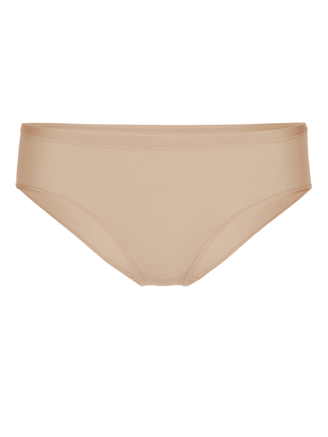 Femme - Culotte en Coton de couleur Beige, Unicolore, de la série Natural Comfort de CALIDA