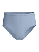 Femme - Culotte en Coton de couleur Bleu, Unicolore, de la série Natural Comfort de CALIDA