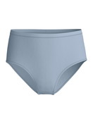 Femme - Culotte en Swiss+Cotton de couleur Gris, Unicolore, de la série Natural Comfort de CALIDA