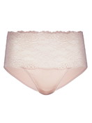 Damen - Slip mit Spitzenbund, high waist aus Baumwolle in Weiß, Spitze aus Serie Sensual Secrets von CALIDA