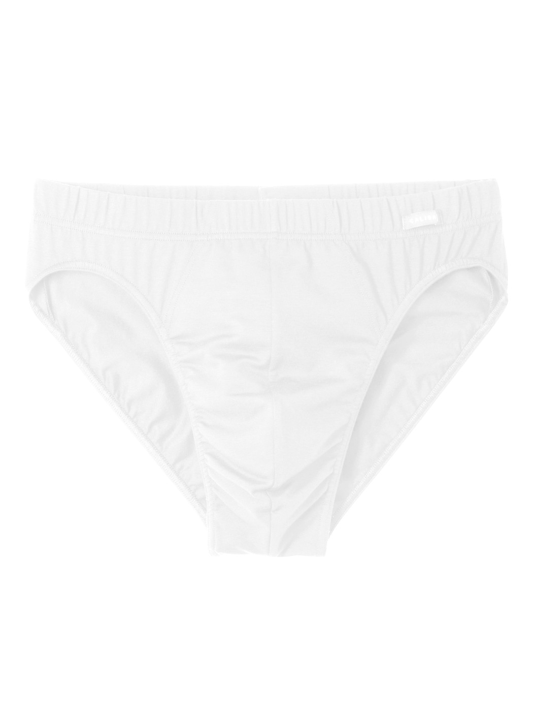 Homme - Mini slip en Coton de couleur Blanc, Unicolore, de la série Evolution de CALIDA