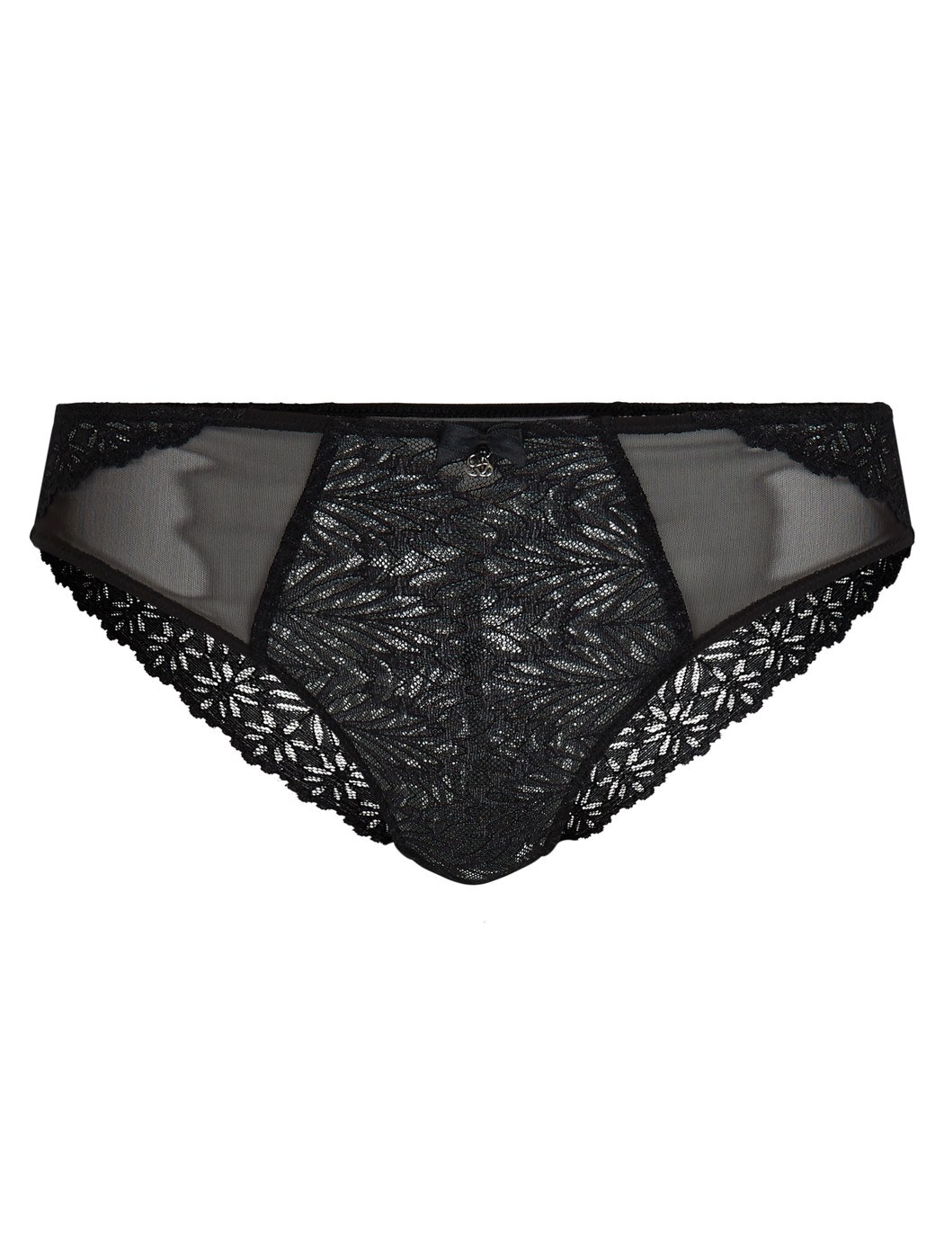 Women - Brief made of Viscose in Black, Lace, from the Seduction Lace series by CALIDA