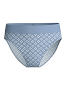 Women - Brief, high waist made of Cotton in Blue, Checked, from the Elastic Trend series by CALIDA