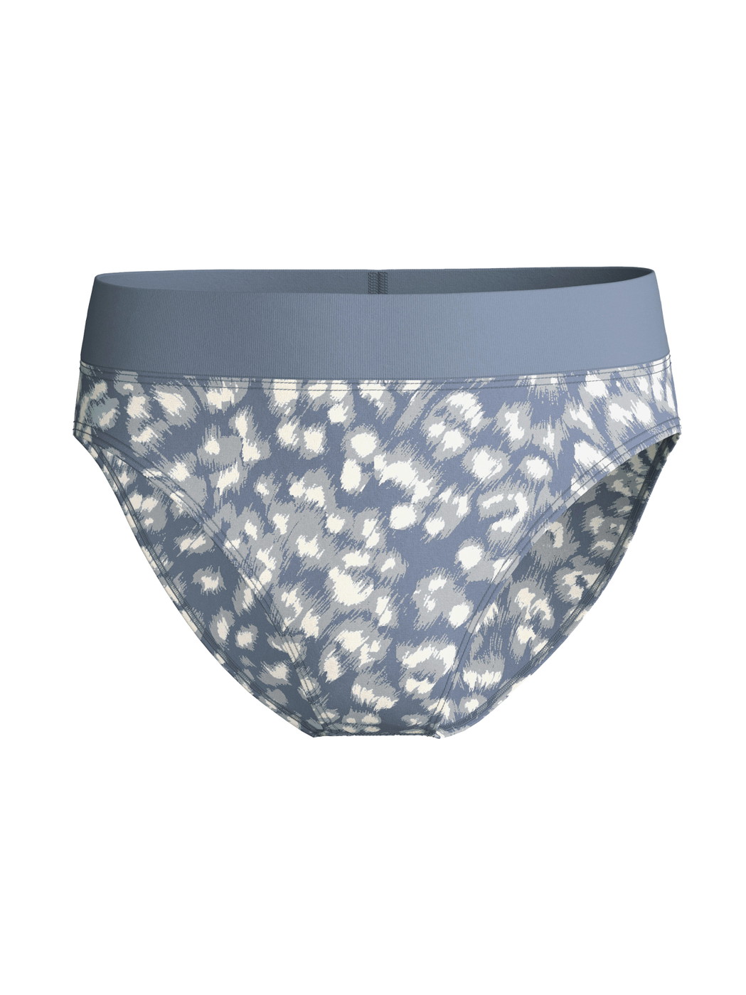 Women - Brief, high waist made of Cotton in Grey, Patterned, from the Elastic Trend series by CALIDA