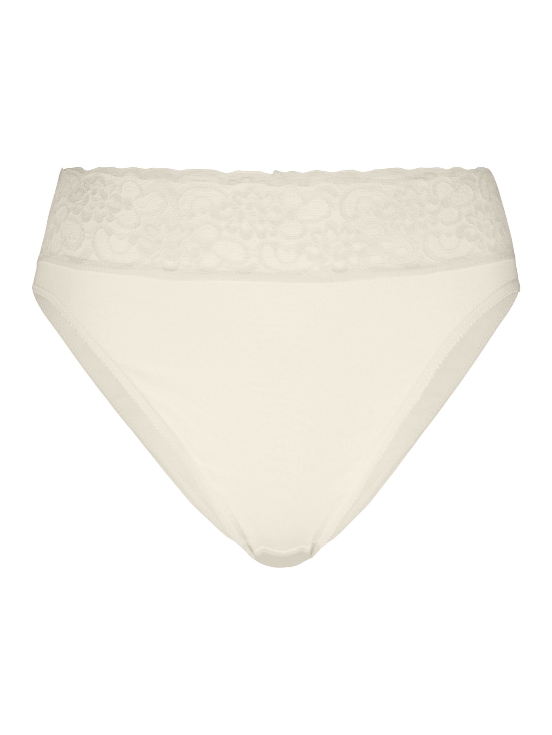 Women - Brief made of 100% Cotton in Beige, Lace, from the Iconics series by CALIDA