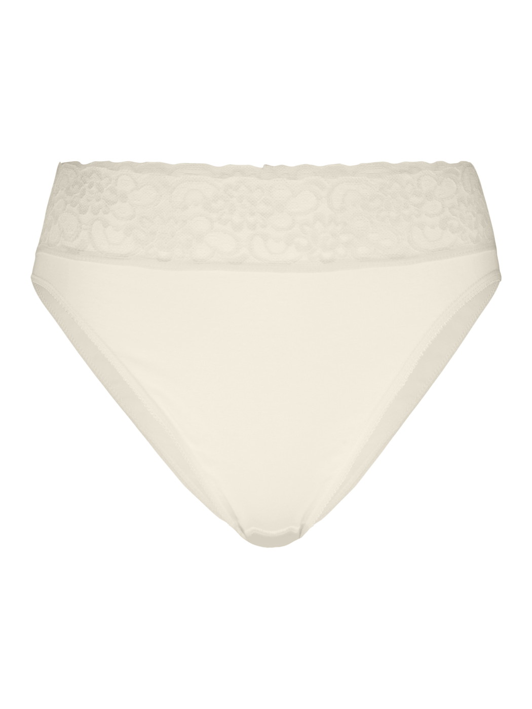 Women - Brief made of 100% Cotton in Beige, Lace, from the Iconics series by CALIDA