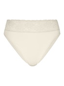 Damen - Jazzpant aus 100% Baumwolle in Beige, Spitze aus Serie Iconics von CALIDA