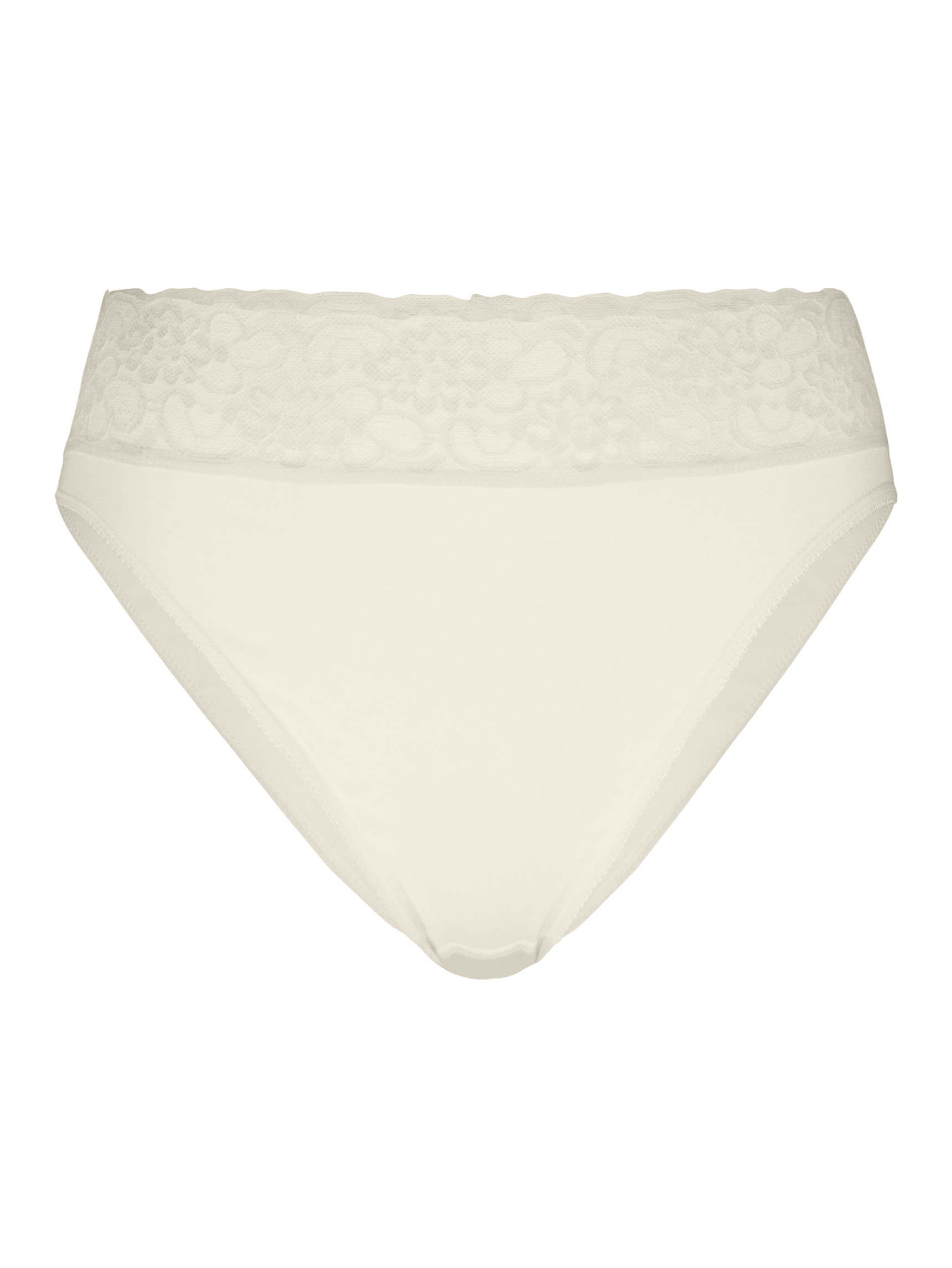 Women - Brief made of 100% Cotton in Beige, Lace, from the Iconics series by CALIDA