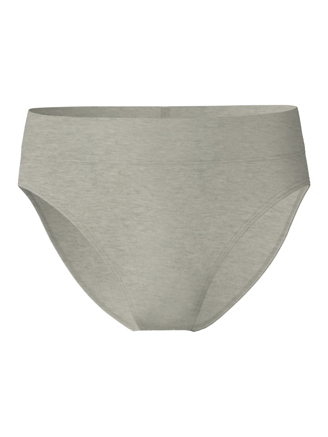 Femme - Culotte taille haute en Coton de couleur Gris, Unicolore, de la série Elastic de CALIDA