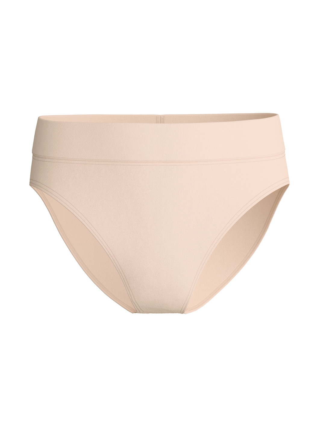 Damen - Slip mit Softbund, high waist aus Baumwolle in Rosa, Einfarbig aus Serie Elastic von CALIDA