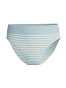 Donna - Slip, high waist in Cotone di colore Turchese, A righe, della serie Elastic di CALIDA