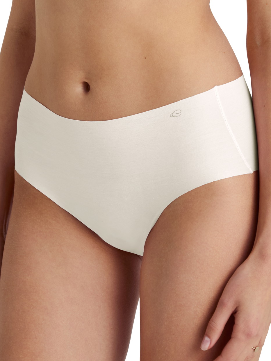 Women model is wearing  made of Modal in Beige, Unicoloured from the Natural Skin Duo series by CALIDA, Front view
