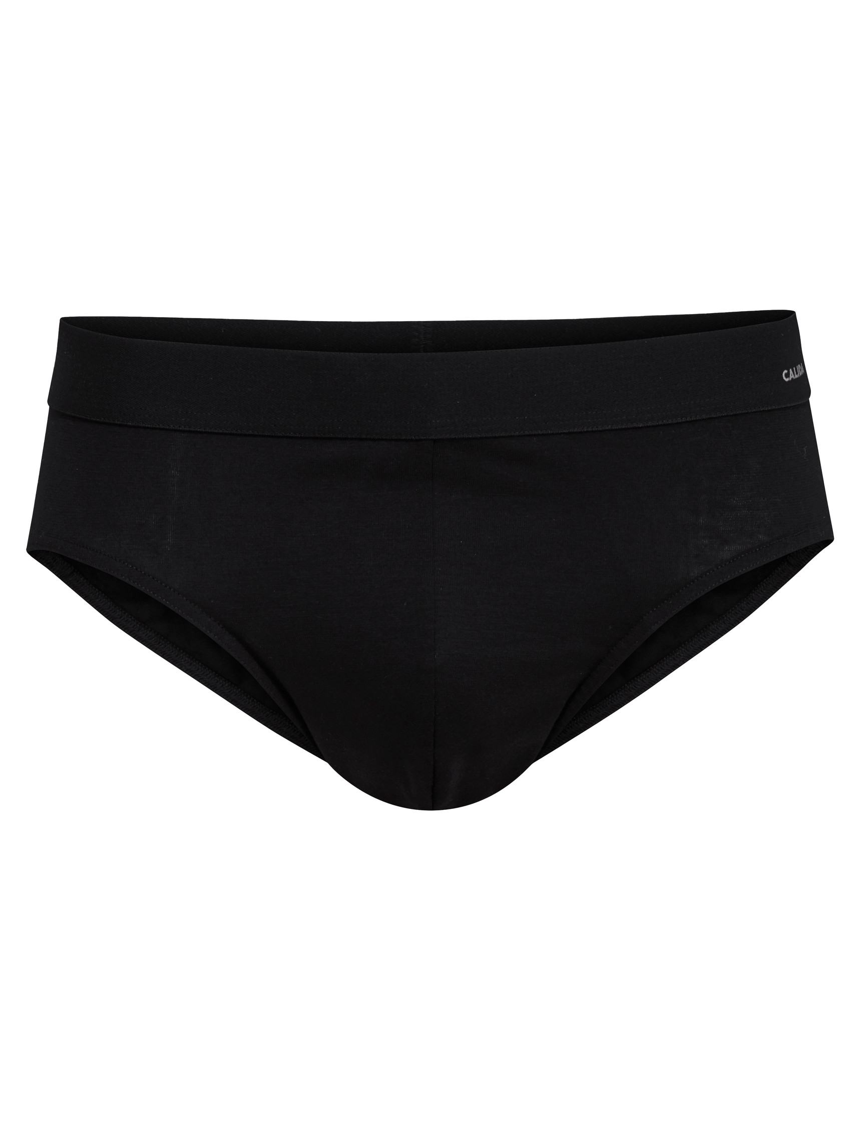 Uomo - Slip in Cotone di colore Nero, Tinta unita, della serie Cotton Code di CALIDA