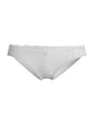 Femme - Culotte en Coton de couleur Blanc, Dentelle, de la série Etude Toujours de CALIDA