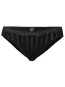 Femme - Culotte en Coton de couleur Noir, Dentelle, de la série Etude Toujours de CALIDA