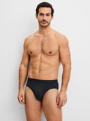 Men model is wearing  made of Polyamide in Black, Unicoloured from the Micro Stretch series by CALIDA, Outfit
