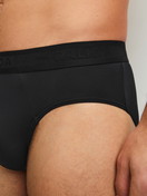 Men model is wearing  made of Polyamide in Black, Unicoloured from the Micro Stretch series by CALIDA, Detail