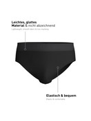 Men -  made of Polyamide in Black, Unicoloured, from the Micro Stretch series by CALIDA