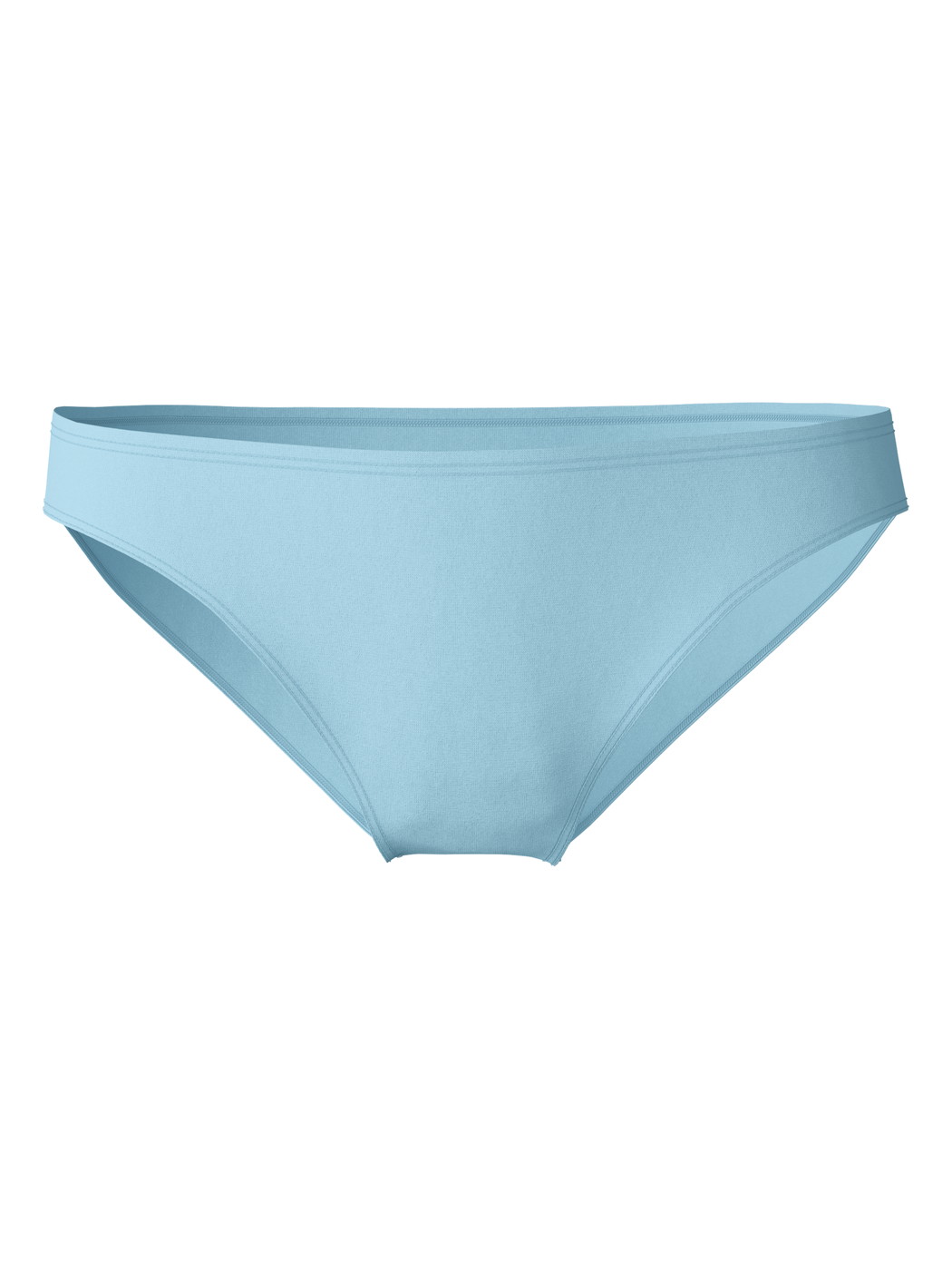 Donna - Slip in Cotone di colore Blu, Tinta unita, della serie Essential Cotton di CALIDA