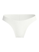 Femme - Slip brésilien sans couture en Modal de couleur Blanc, Unicolore, de la série Natural Skin de CALIDA