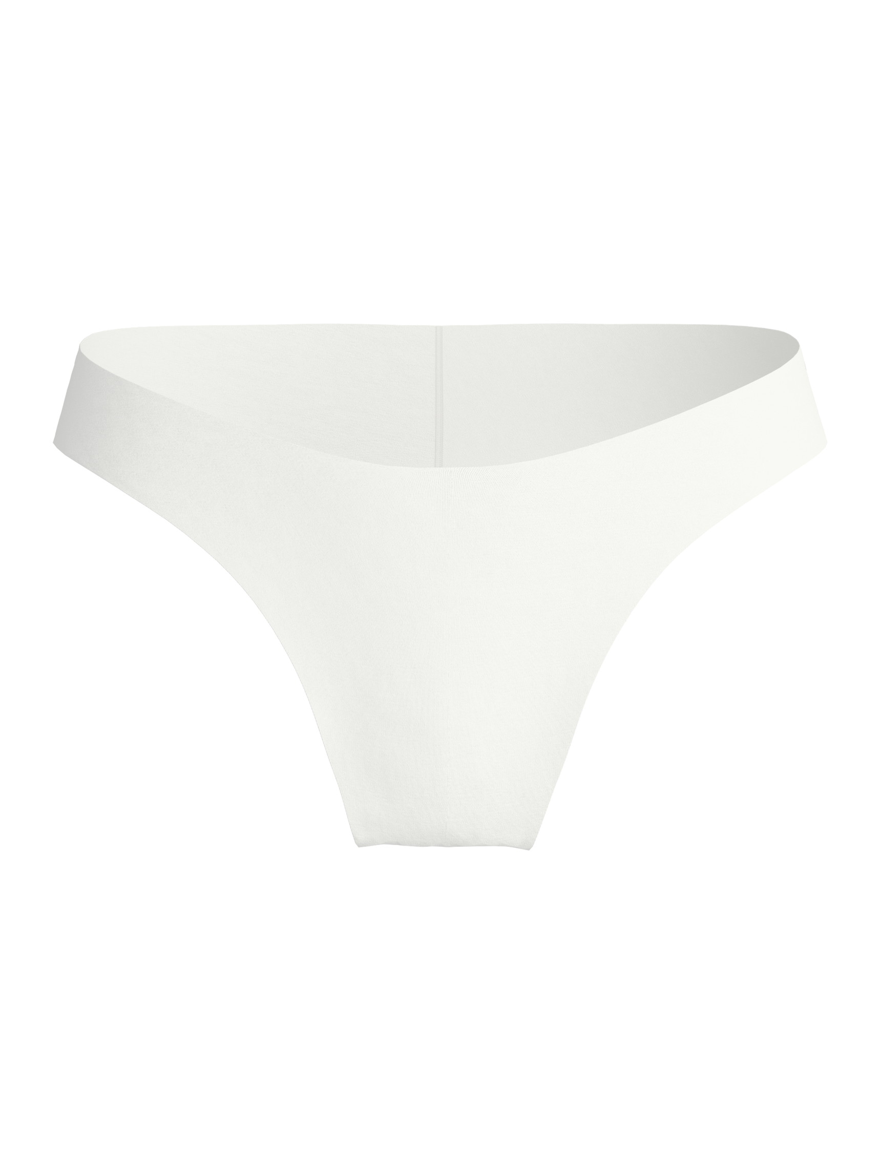 Women - Seamless Brazilian Brief made of Modal in White, Unicoloured, from the Natural Skin series by CALIDA