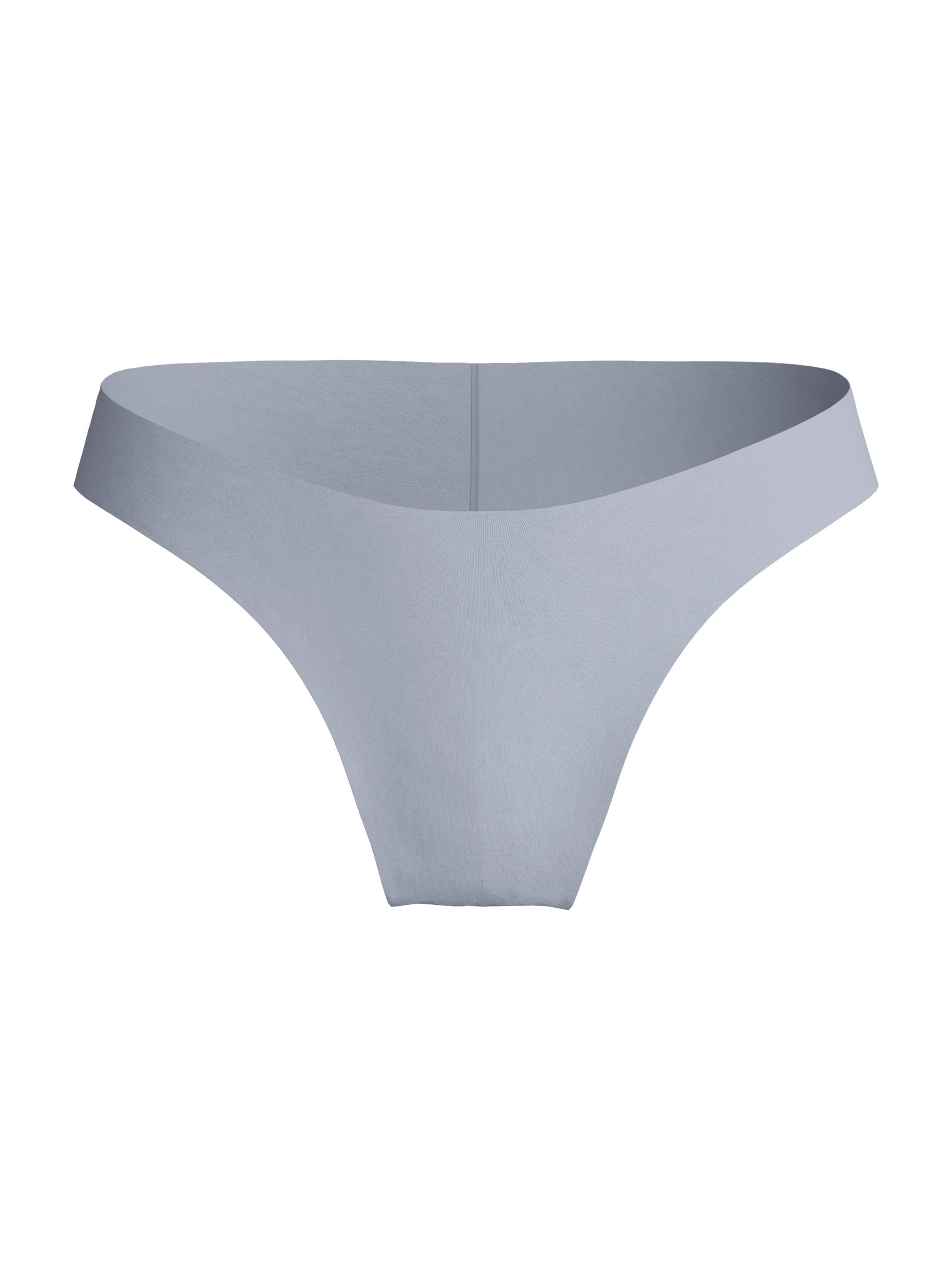 Damen - Seamless Brazilian Slip aus Modal in Grau, Einfarbig aus Serie Natural Skin von CALIDA