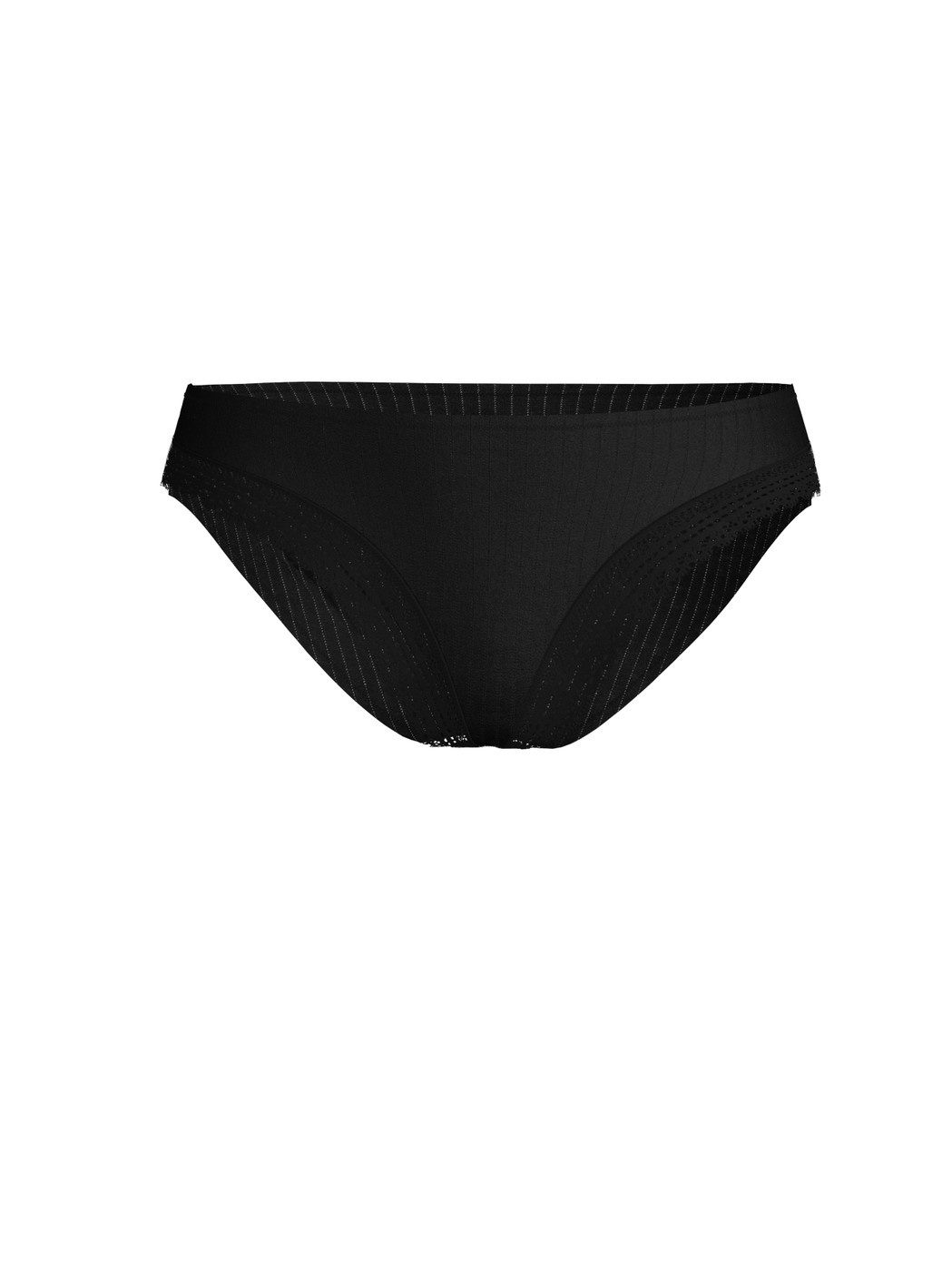 Damen - Slip aus Modal in Schwarz, Einfarbig aus Serie Etude Ajours von CALIDA