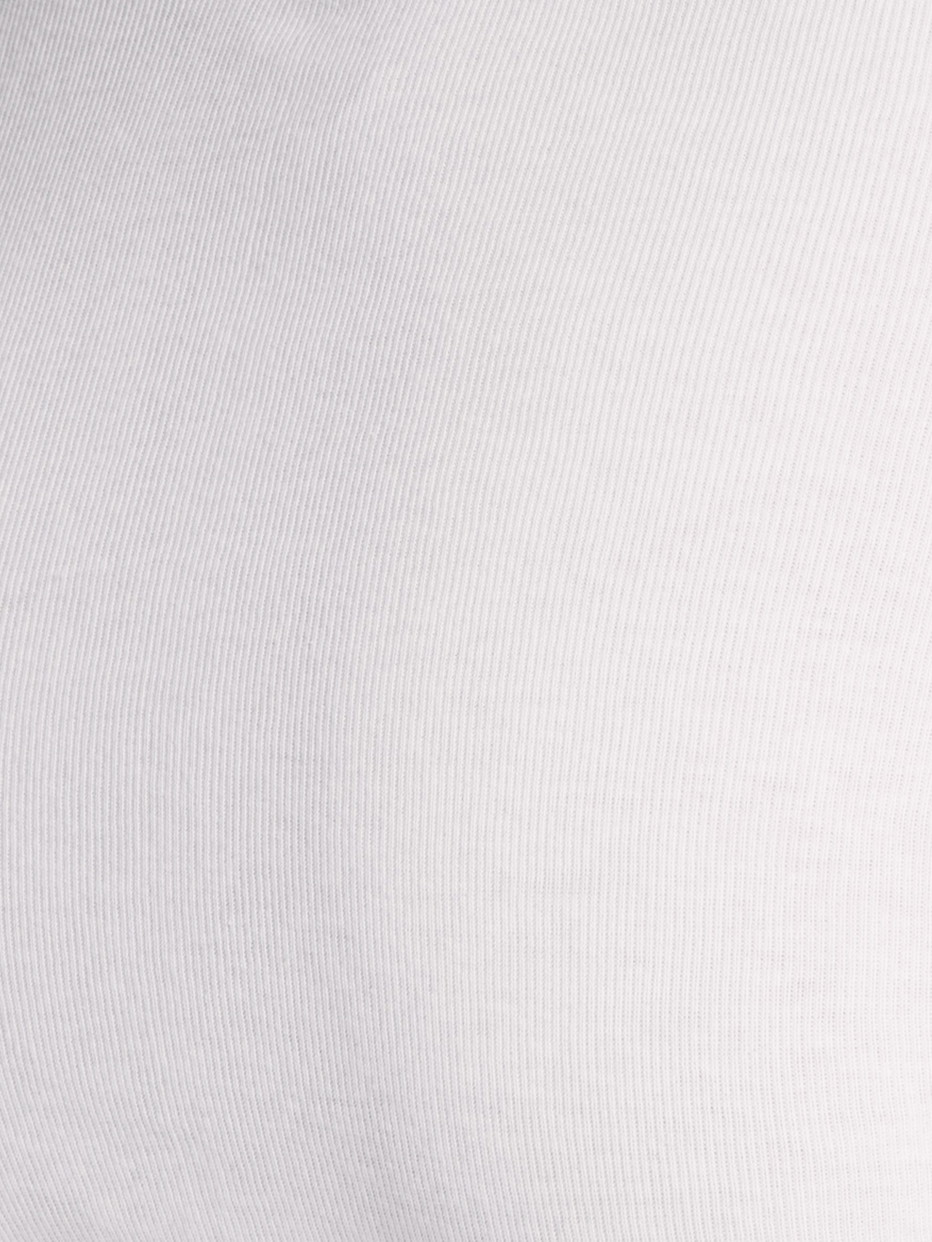Damen - Minislip aus 100% Baumwolle in Weiß, Einfarbig aus Serie Iconics von CALIDA, Detail
