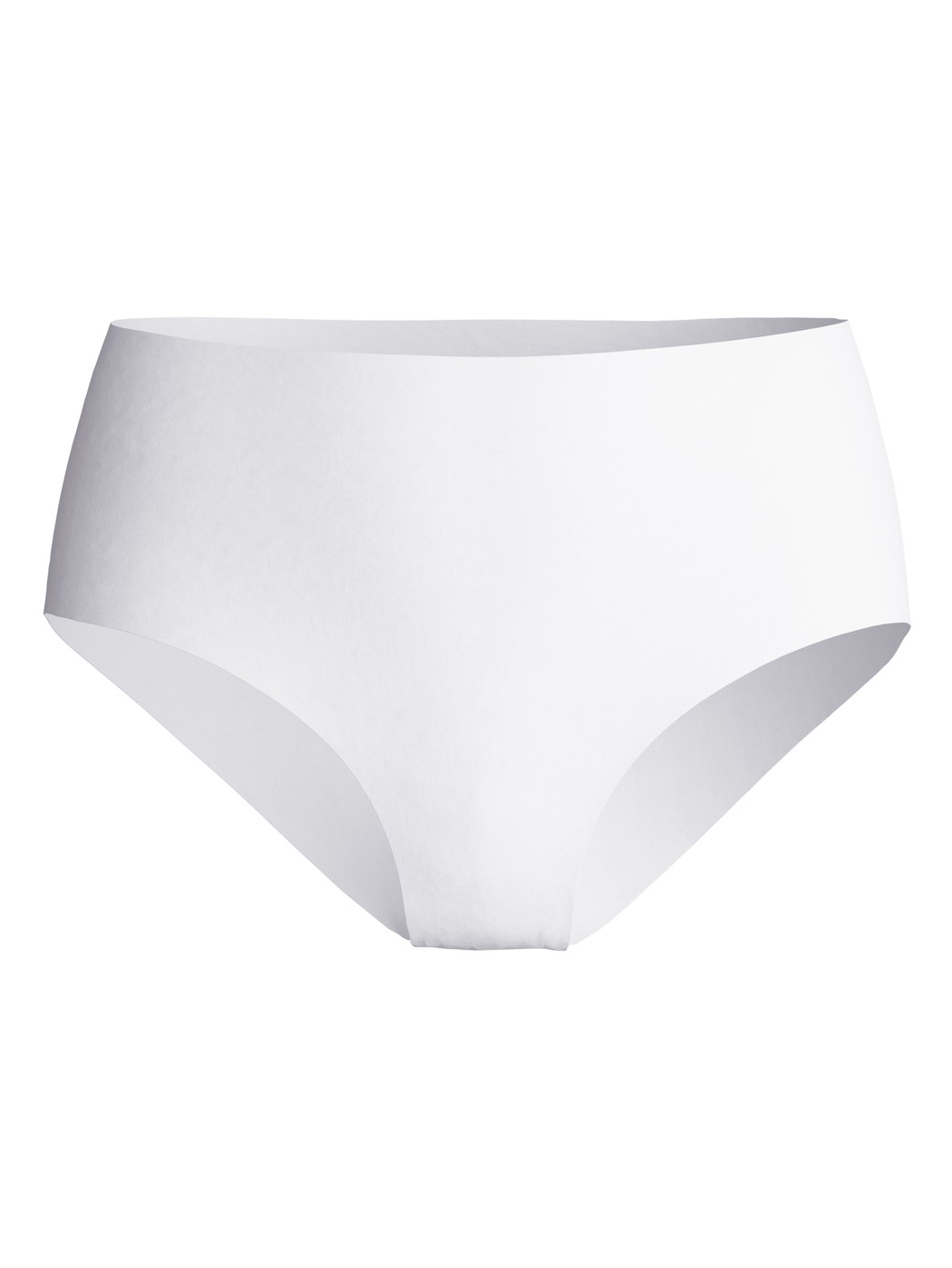 Femme - Culotte taille haute invisible Clean-Cut en Polyamide de couleur Blanc, Unicolore, de la série Sleek Skin de CALIDA