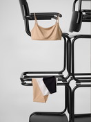 Women - Seamless Clean-Cut Midi Brief made of Polyamide in Black, Unicoloured, from the Sleek Skin series by CALIDA, Detail
