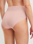 Le mannequin Femme porte le/la slips taille haute, lot de 3 en Polyamide de couleur Marron, Unicolore, de la série Eco Sense Special de CALIDA, Image supplémentaire