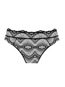 Damen - Slip, high waist aus Polyamid in Schwarz, Spitze aus Serie Love Lace von CALIDA