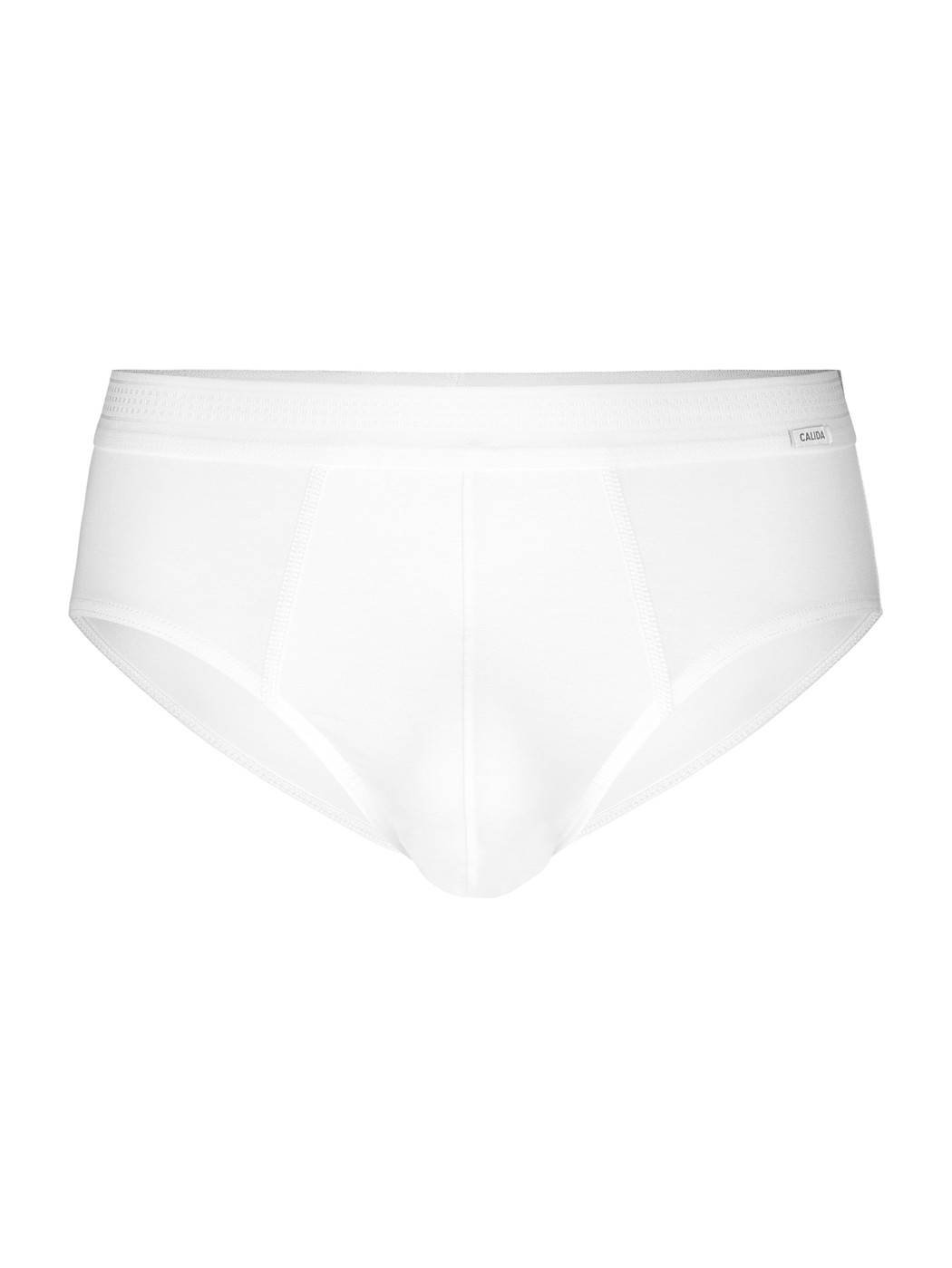 Herren - Slip mit Softbund aus Lyocell in Weiß, Einfarbig aus Serie Focus von CALIDA