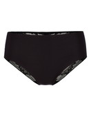 Femme - Culotte en Modal de couleur Noir, Dentelle, de la série Natural Skin Lace de CALIDA