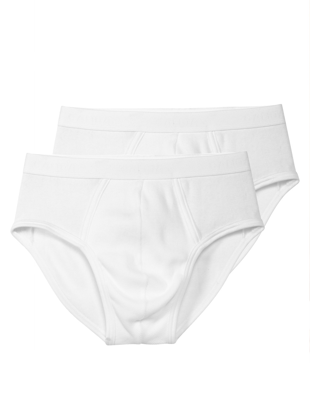Multipack Herren - Slip, 2er-Pack aus 100% Baumwolle in Weiß, Einfarbig aus Serie Natural Benefit von CALIDA