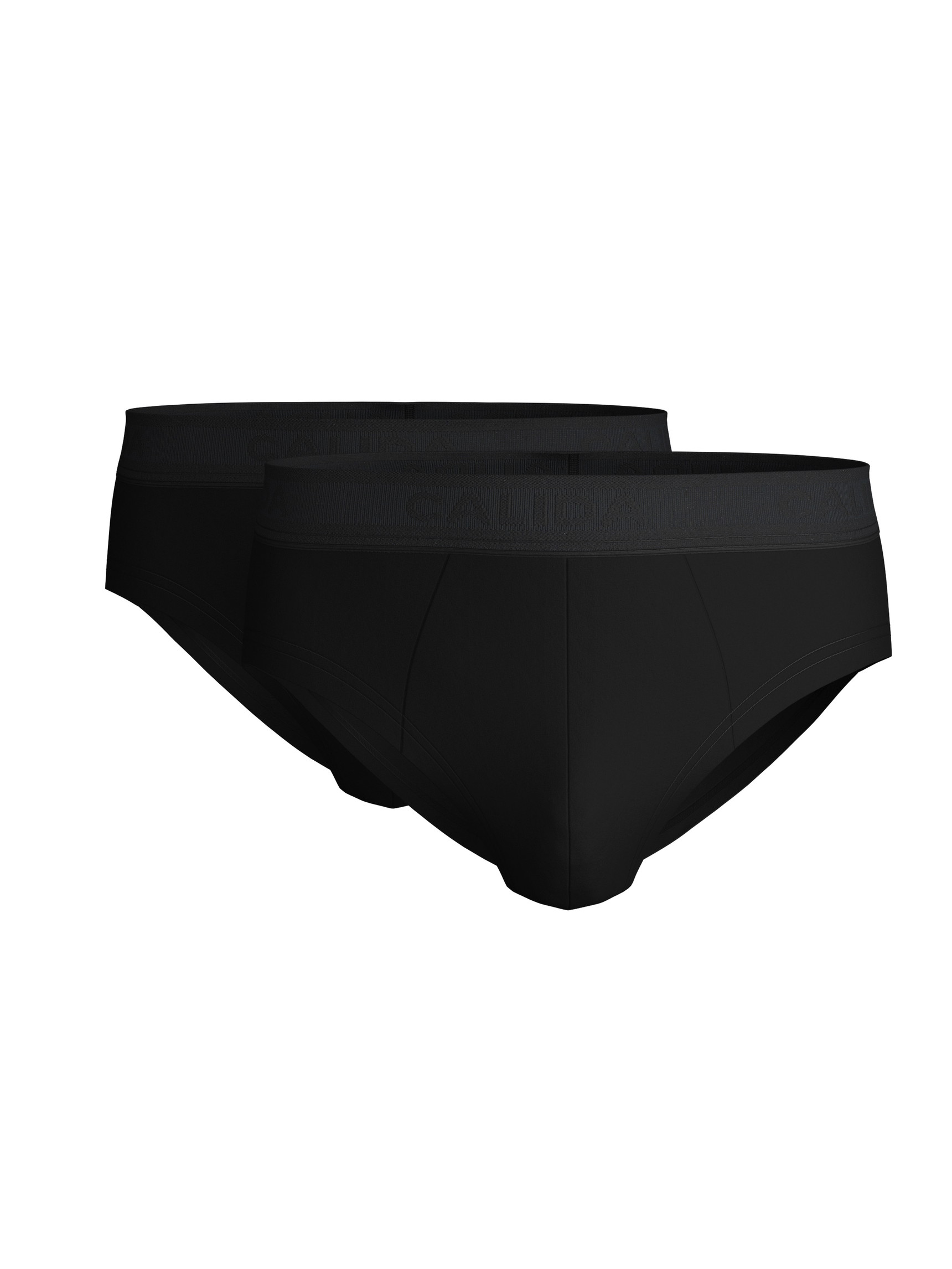 Multipack Herren - Slip, 2er-Pack aus Polyamid in Schwarz, Einfarbig aus Serie Micro Stretch von CALIDA