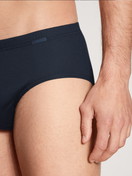 Uomo - Slip, set da 2 in 100% cotone di colore Blu, Motivo, della serie Prints Benefit di CALIDA, Dettaglio