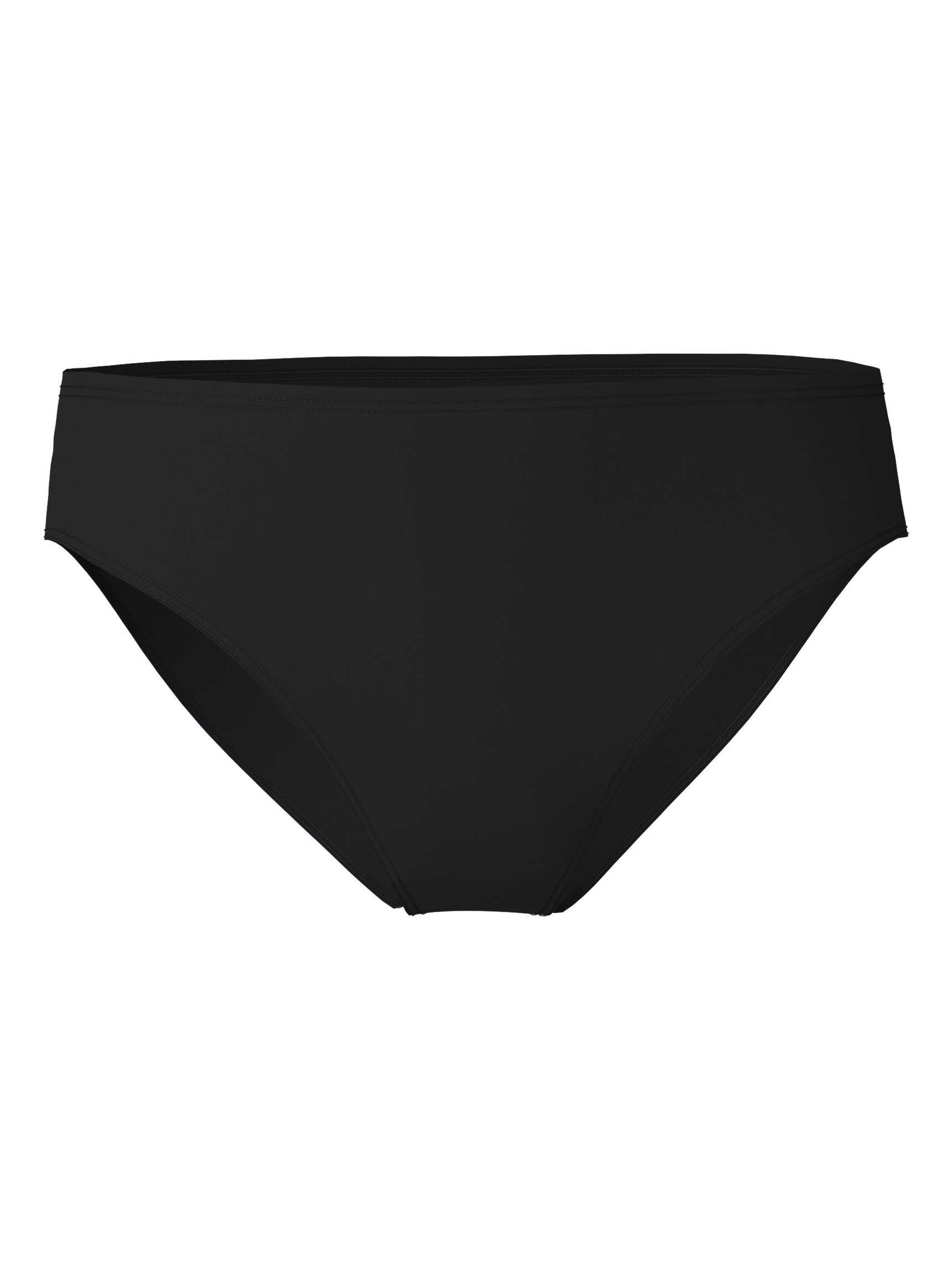 Women - Brief, regular cut made of Cotton in Black, Unicoloured, from the Essential Cotton series by CALIDA